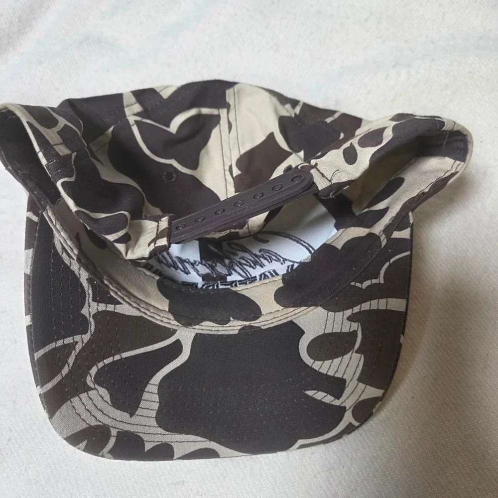 Vintage California Waterfowl‎ Camouflage Camo Snapback Hat Association cap - Picture 3 of 5